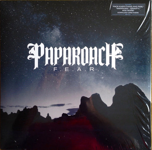 Papa Roach : F.E.A.R. (LP, Album, Whi)