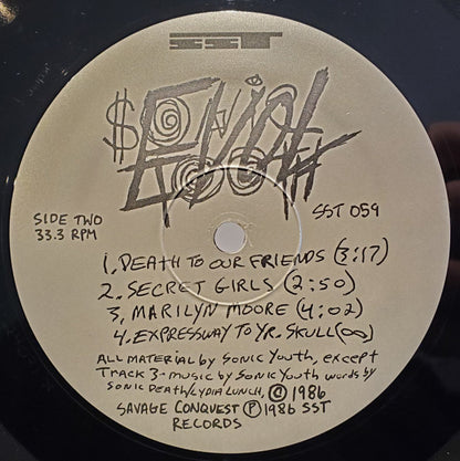 Sonic Youth : EVOL (LP, Album, RP)