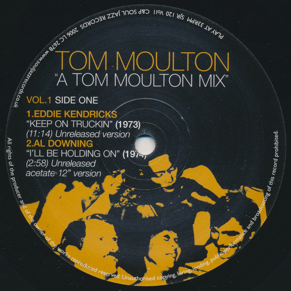 Tom Moulton : A Tom Moulton Mix Vol. 1 (2x12", Comp)