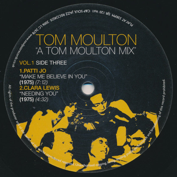 Tom Moulton : A Tom Moulton Mix Vol. 1 (2x12", Comp)