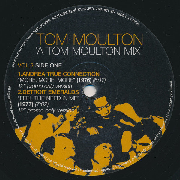 Tom Moulton : A Tom Moulton Mix Vol. 2 (2x12", Comp)
