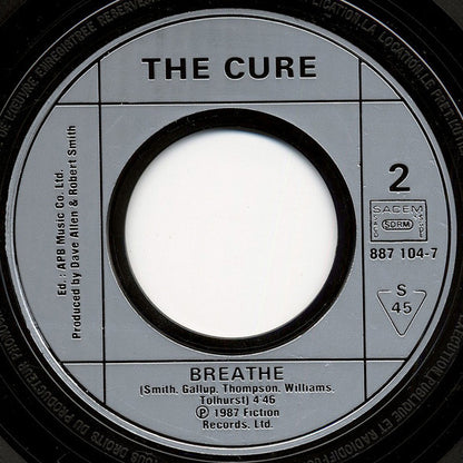 The Cure : Just Like Heaven (7", Single, Bla)