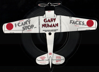 Gary Numan : I Can't Stop (7", Shape, Single, Pic)