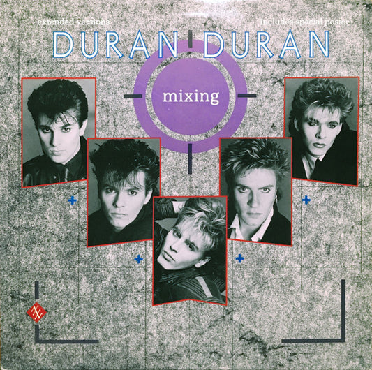 Duran Duran : Mixing (12", EP, Whi)