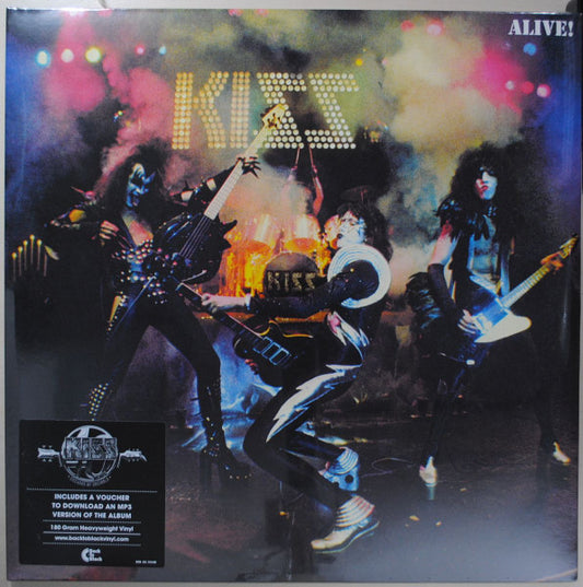 Kiss : Alive! (2xLP, Album, RE)