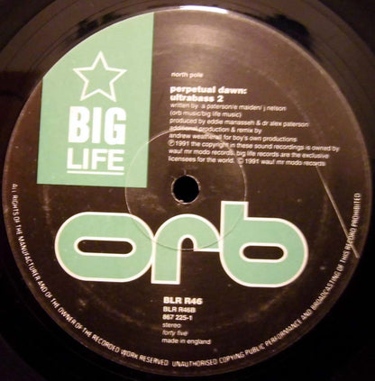 The Orb : Orb In Dub (Perpetual Dawn & Towers Of Dub, The Remix) (12", EP)
