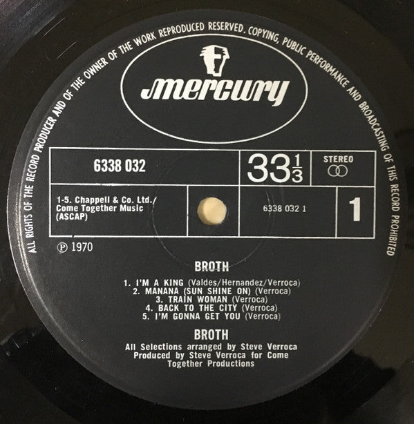 Broth : Broth (LP, Album)