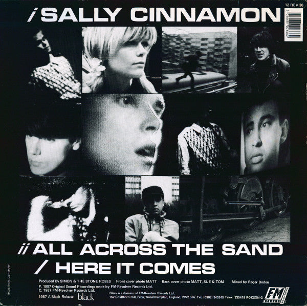 The Stone Roses : Sally Cinnamon (12", Single, RE)