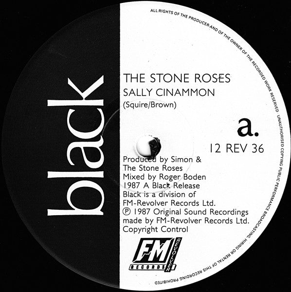 The Stone Roses : Sally Cinnamon (12", Single, RE)