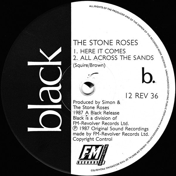 The Stone Roses : Sally Cinnamon (12", Single, RE)