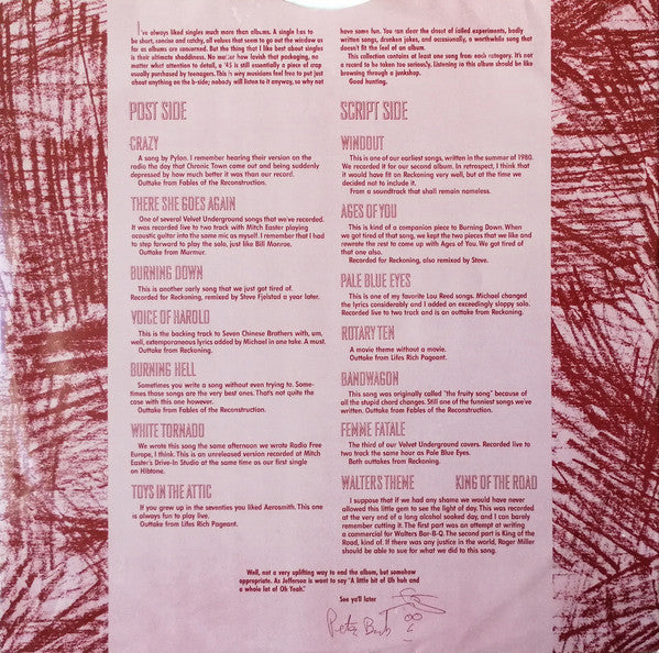 R.E.M. : Dead Letter Office (LP, Comp, Bro)