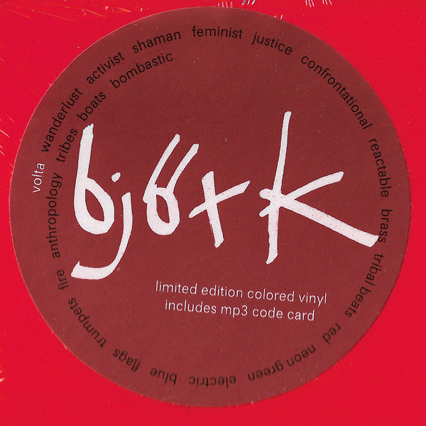 Björk : Volta (LP, Red + LP, Gre + Album, Ltd, RE)