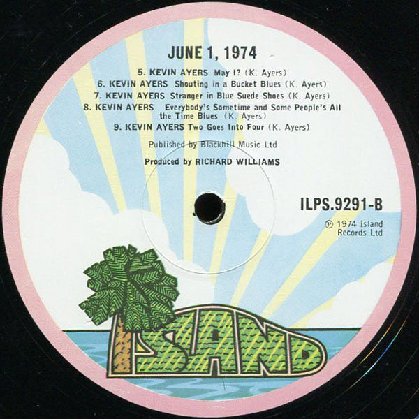 Kevin Ayers - John Cale - Eno* - Nico (3) : June 1, 1974 (LP, Album, Pin)