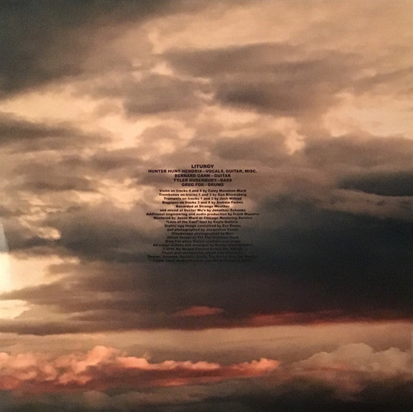 Liturgy (2) : The Ark Work (2xLP, Album, Ltd, Whi)