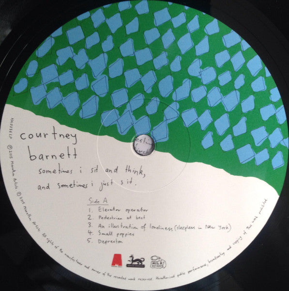 Courtney Barnett : Sometimes I Sit And Think, And Sometimes I Just Sit (LP, Album)