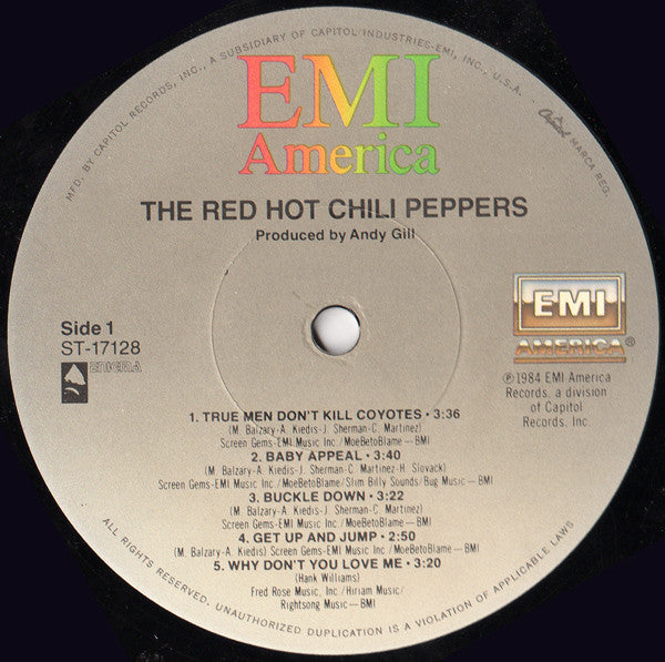 The Red Hot Chili Peppers* : The Red Hot Chili Peppers (LP, Album, Win)
