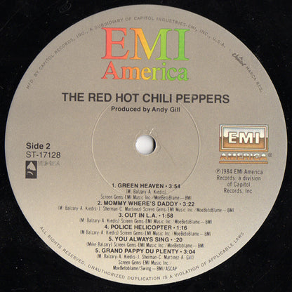 The Red Hot Chili Peppers* : The Red Hot Chili Peppers (LP, Album, Win)
