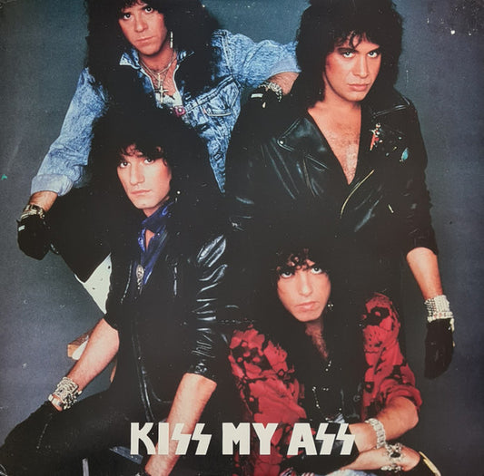 Kiss : Kiss My Ass (Animalize World Tour '84-'85) (LP, Ltd, Unofficial, Pin)
