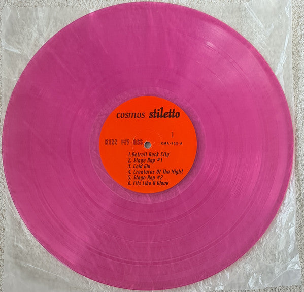 Kiss : Kiss My Ass (Animalize World Tour '84-'85) (LP, Ltd, Unofficial, Pin)
