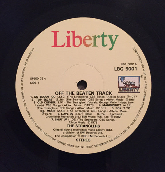 The Stranglers : Off The Beaten Track (LP, Comp)