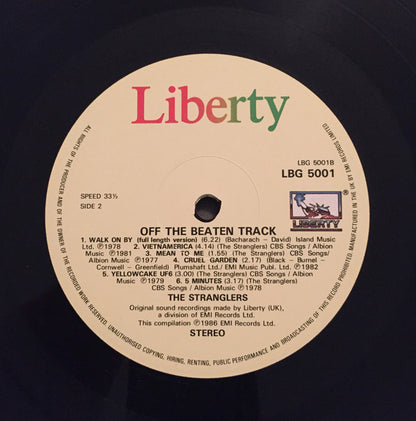 The Stranglers : Off The Beaten Track (LP, Comp)
