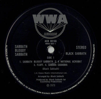 Black Sabbath : Sabbath Bloody Sabbath (LP, Album, Club, RE, RP, Gat)