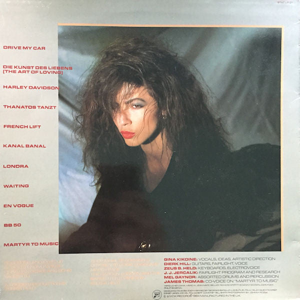 Gina X : Yinglish (LP, Album, Ltd + 12", Single)