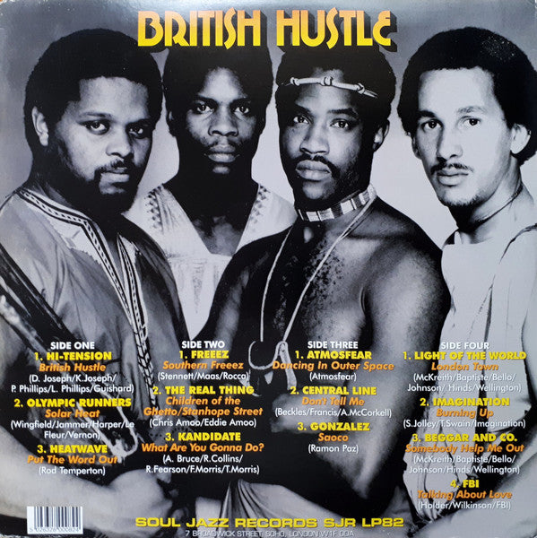 Various : British Hustle (The Sound Of British Jazz-Funk 1974-1982) (2xLP, Comp)