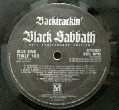 Black Sabbath : Backtrackin' - 20th Anniversary Edition (2xLP, Comp, Gat)