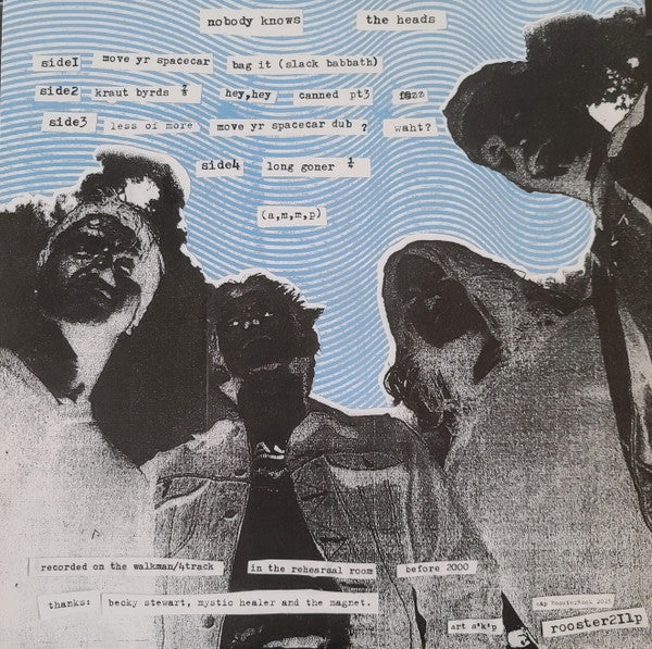 The Heads (2) : Nobody Knows (2xLP, Ltd, Whi)