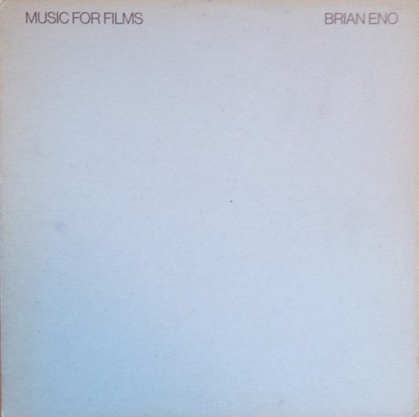 Brian Eno : Music For Films (LP, Album)