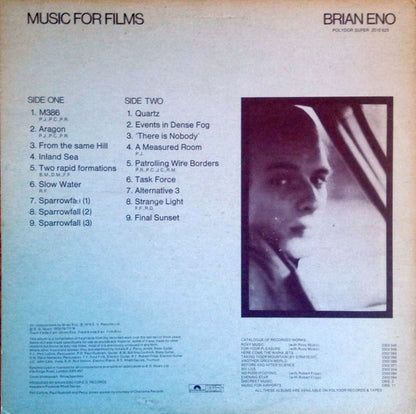 Brian Eno : Music For Films (LP, Album)