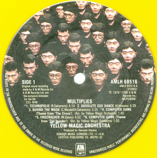 Yellow Magic Orchestra : X∞Multiplies (LP, Comp, Yel)