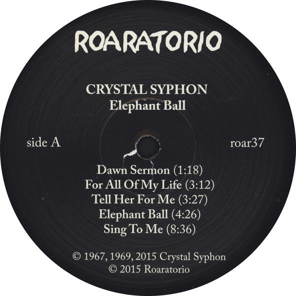 Crystal Syphon : Elephant Ball (LP)