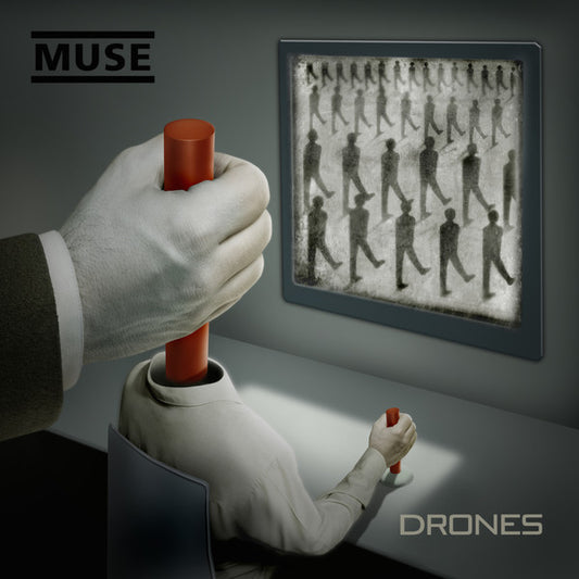 Muse : Drones (2xLP, Album, Red + CD, Album + DVD-V, NTSC + Dlx, )