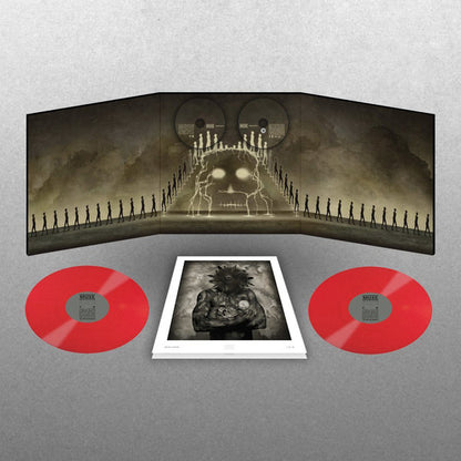 Muse : Drones (2xLP, Album, Red + CD, Album + DVD-V, NTSC + Dlx, )
