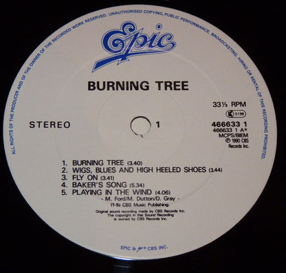 Burning Tree : Burning Tree (LP, Album)