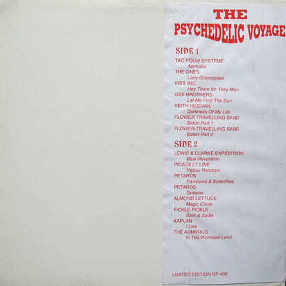 Various : The Psychedelic Voyage (LP, Comp, Ltd, Unofficial)