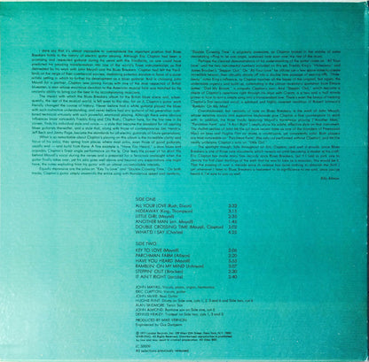 John Mayall With Eric Clapton : Blues Breakers (LP, Album, Pre)