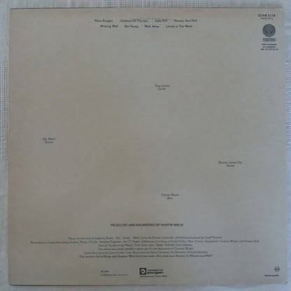 Black Sabbath : Heaven And Hell (LP, Album)