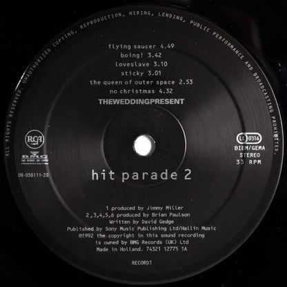 Theweddingpresent* : Hit Parade 2 (2xLP, Comp, Ltd)