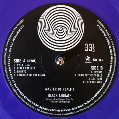 Black Sabbath : Master Of Reality (LP, Album, Ltd, RE, RM, S/Edition, 180)
