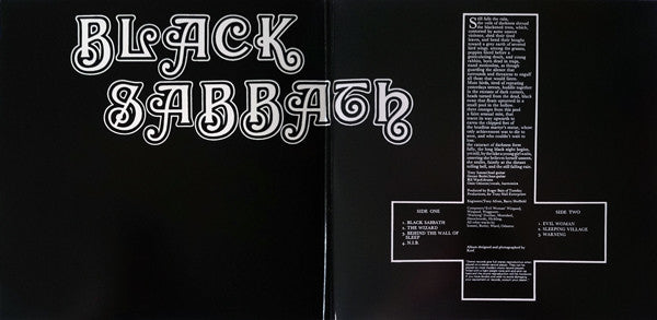 Black Sabbath : Black Sabbath (LP, Album, Ltd, RE, RM, 180)