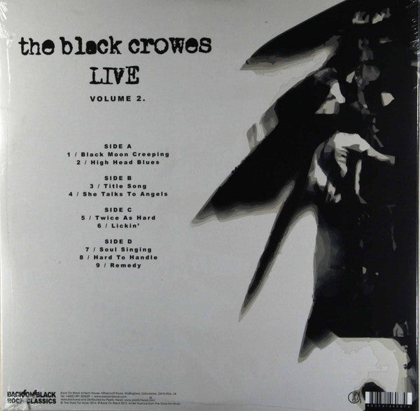 The Black Crowes : Live, Volume 2 (2xLP, Album, Ltd, RE, Col)