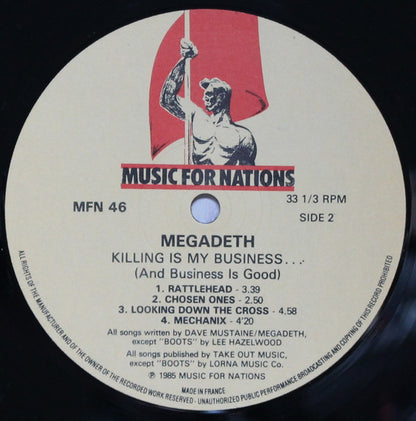 Megadeth : Killing Is My Business... And Business Is Good! (LP, Album)
