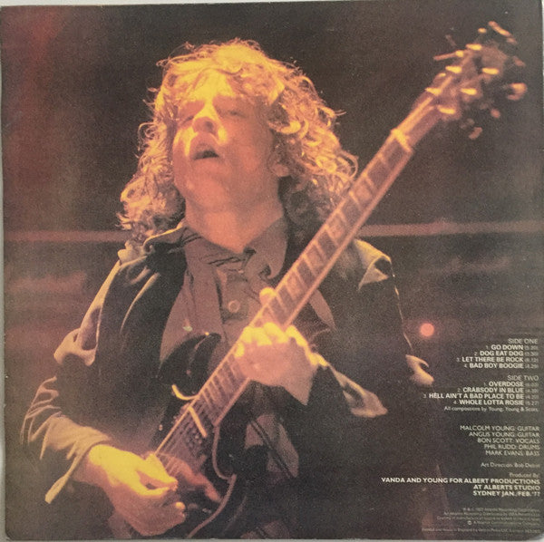 AC/DC : Let There Be Rock (LP, Album)