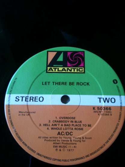 AC/DC : Let There Be Rock (LP, Album)