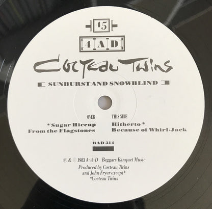Cocteau Twins : Sunburst And Snowblind (12", EP, Sat)