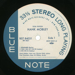 Hank Mobley : Soul Station (LP, Album, Ltd, RE)