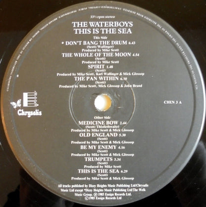 The Waterboys : This Is The Sea (LP, Album, RE)